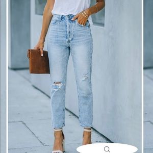 Never worn boyfriend jeans from Vici